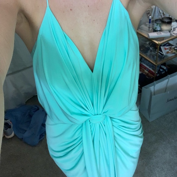 Pretty mint green TBags LA dress - Picture 2 of 5
